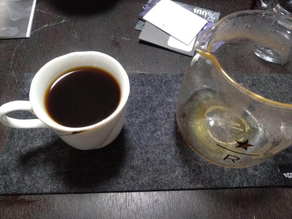 珈琲出来上がり画像