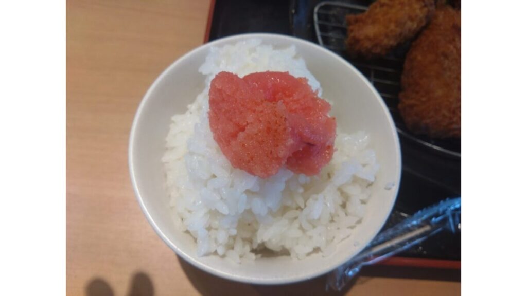 明太子ごはん