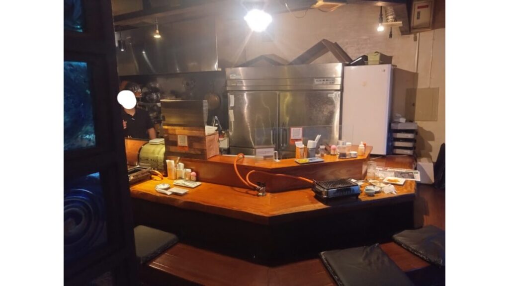 たちばな 店内